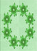 Patterned Light Green Rug, pat2302grn