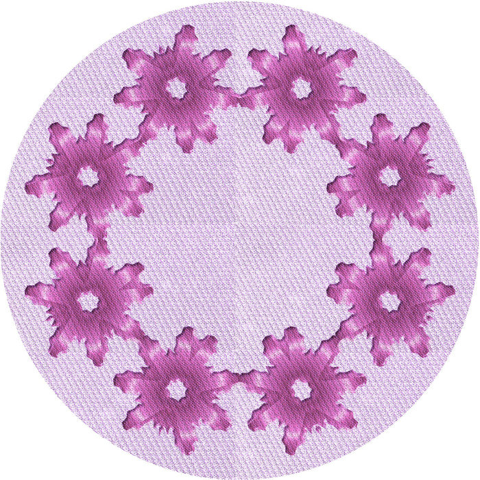 Square Machine Washable Transitional Crimson Purple Rug in a Living Room, wshpat2302pur