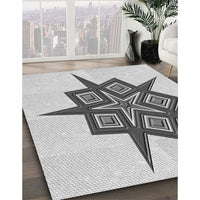 Patterned Gray Rug, pat2303gry