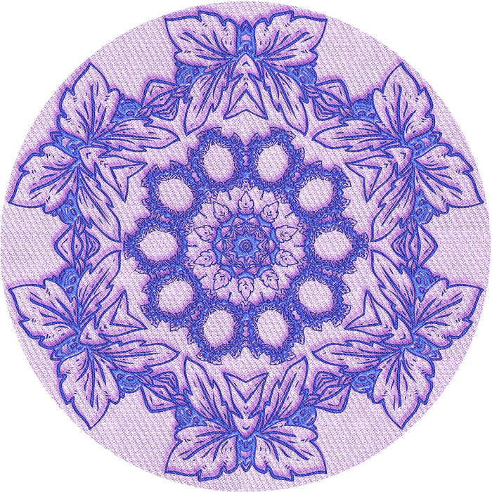 Square Machine Washable Transitional Blossom Pink Rug in a Living Room, wshpat2304pur