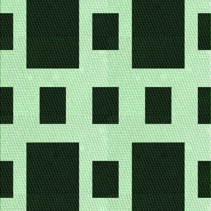 Patterned Dark Forest Green Rug, pat2305grn