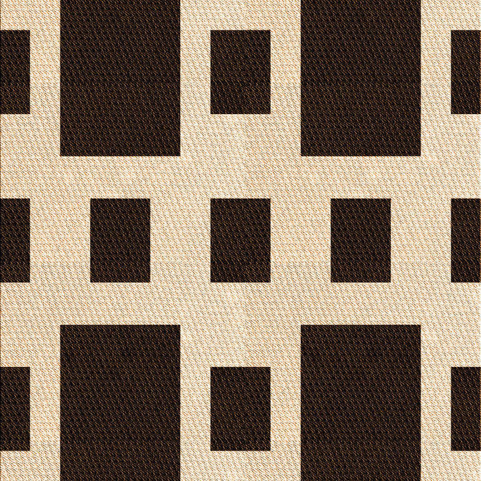 Patterned Deep Peach Orange Rug, pat2305org