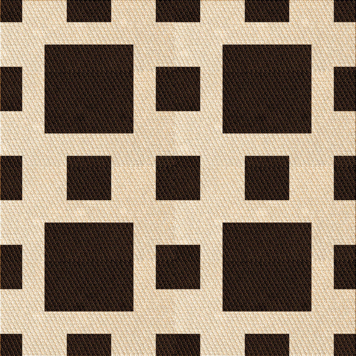 Round Patterned Deep Peach Orange Rug, pat2305org