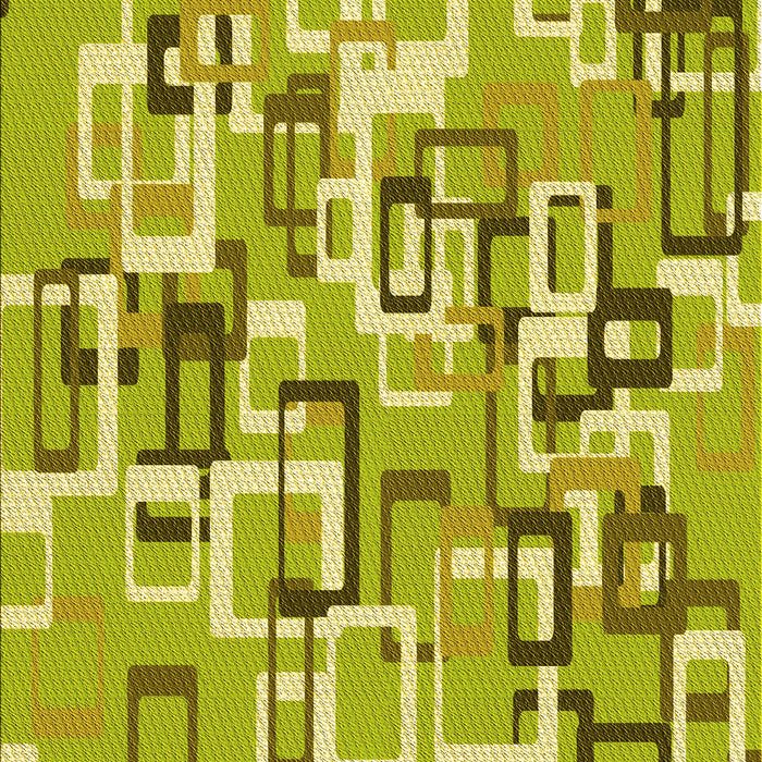 Machine Washable Transitional Dark Yellow Green Rug, wshpat2307yw