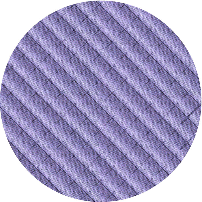 Square Machine Washable Transitional Purple Mimosa Purple Rug in a Living Room, wshpat2308blu