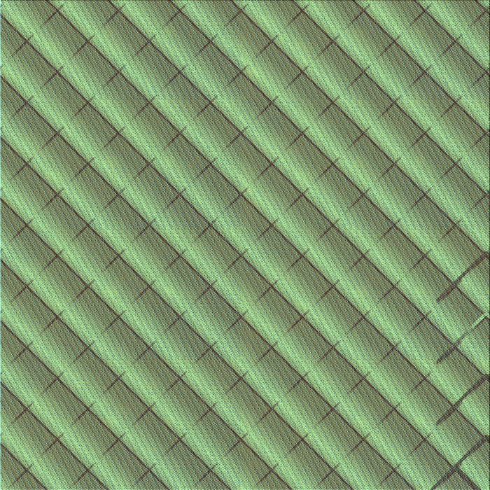 Round Patterned Fern Green Rug, pat2308lblu