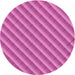 Square Patterned Deep Pink Rug, pat2308pur
