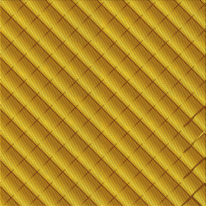 Round Machine Washable Transitional Deep Yellow Rug, wshpat2308yw