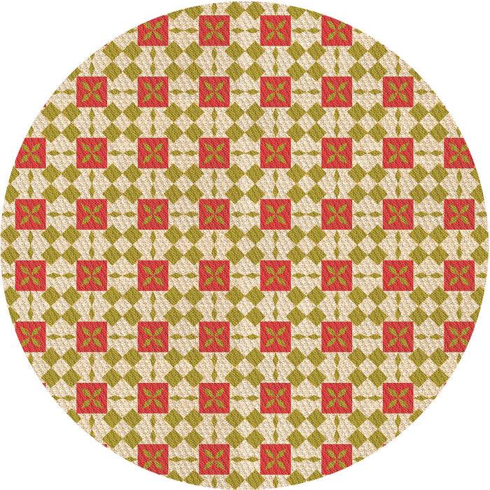 Square Machine Washable Transitional Orange Rug in a Living Room, wshpat2309org