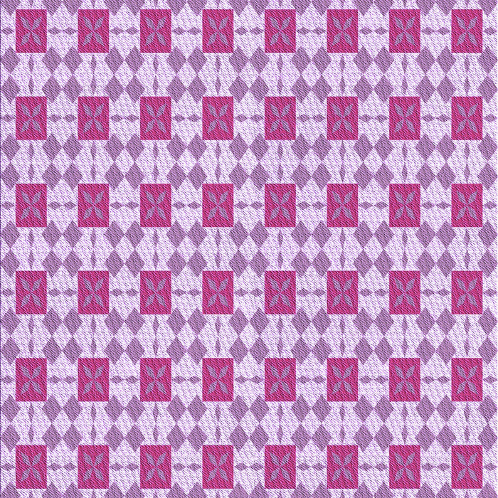 Patterned Blossom Pink Rug, pat2309pur