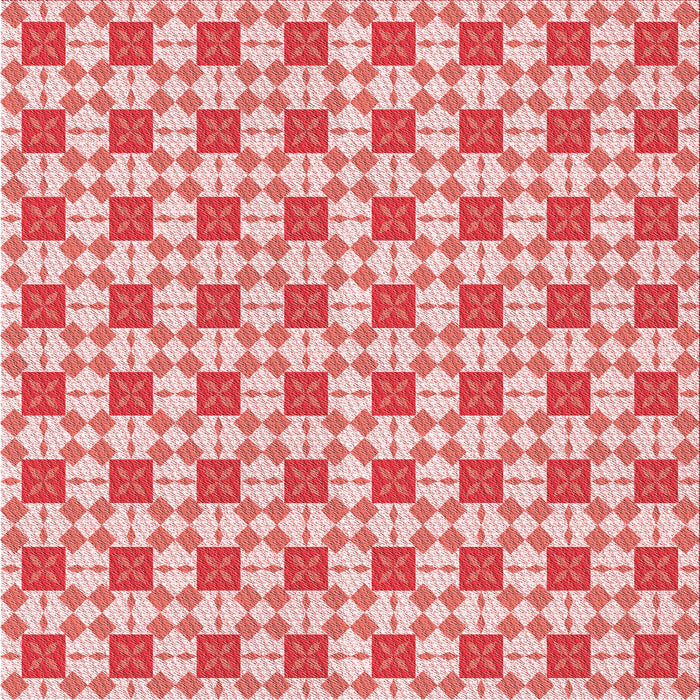 Round Patterned Baby Pink Rug, pat2309rd