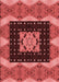 Machine Washable Transitional Red Rug, wshpat231rd