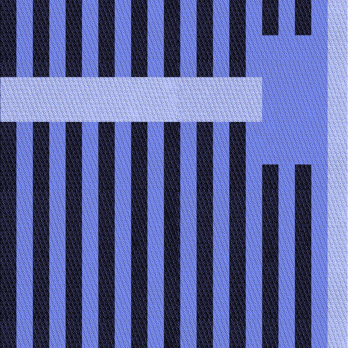 Patterned Sky Blue Rug, pat2310blu