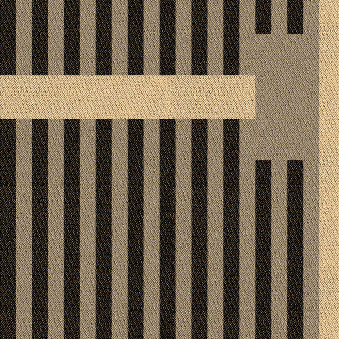 Patterned Peru Brown Rug, pat2310brn