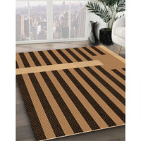 Patterned Orange Rug, pat2310org