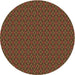 Square Machine Washable Transitional Dark Bisque Brown Rug in a Living Room, wshpat2311brn