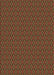 Machine Washable Transitional Dark Bisque Brown Rug, wshpat2311brn