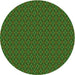 Square Patterned Dark Lime Green Rug, pat2311grn