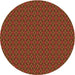 Square Machine Washable Transitional Mahogany Brown Rug in a Living Room, wshpat2311org