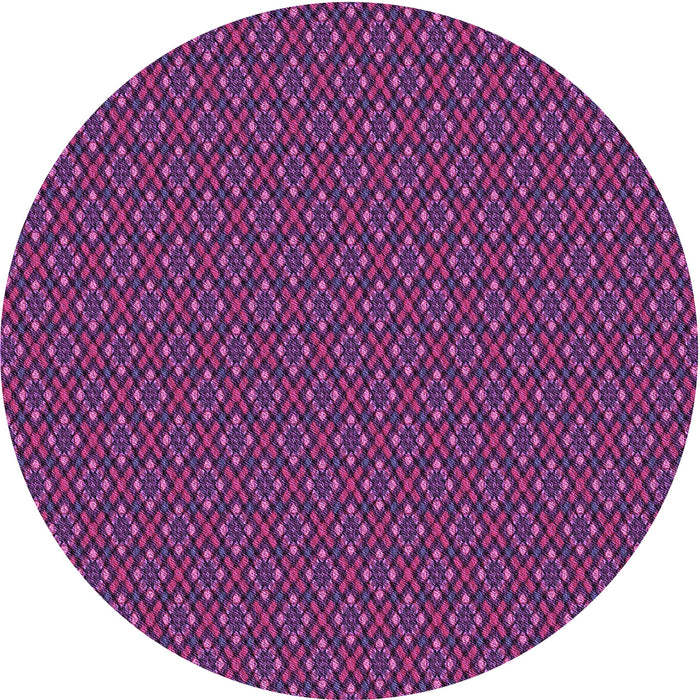 Square Machine Washable Transitional Dark Orchid Purple Rug in a Living Room, wshpat2311pur