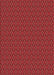 Machine Washable Transitional Red Rug, wshpat2311rd