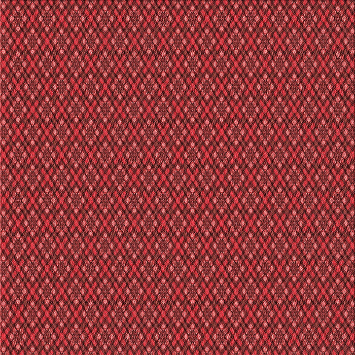 Round Patterned Red Rug, pat2311rd