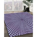 Machine Washable Transitional Purple Rug in a Family Room, wshpat2312blu