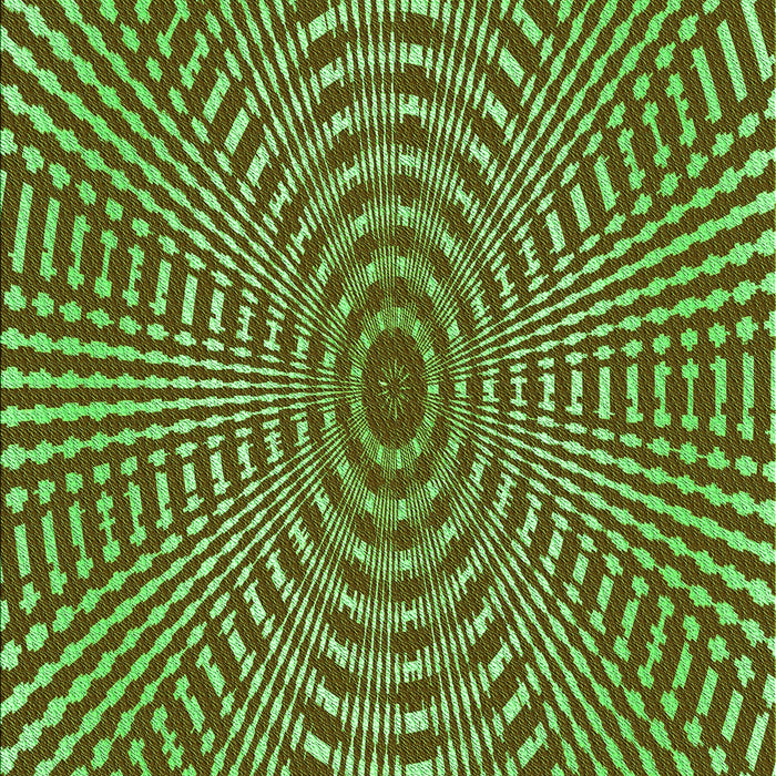 Patterned Green Rug, pat2312grn