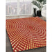 Machine Washable Transitional Orange Rug in a Family Room, wshpat2312org