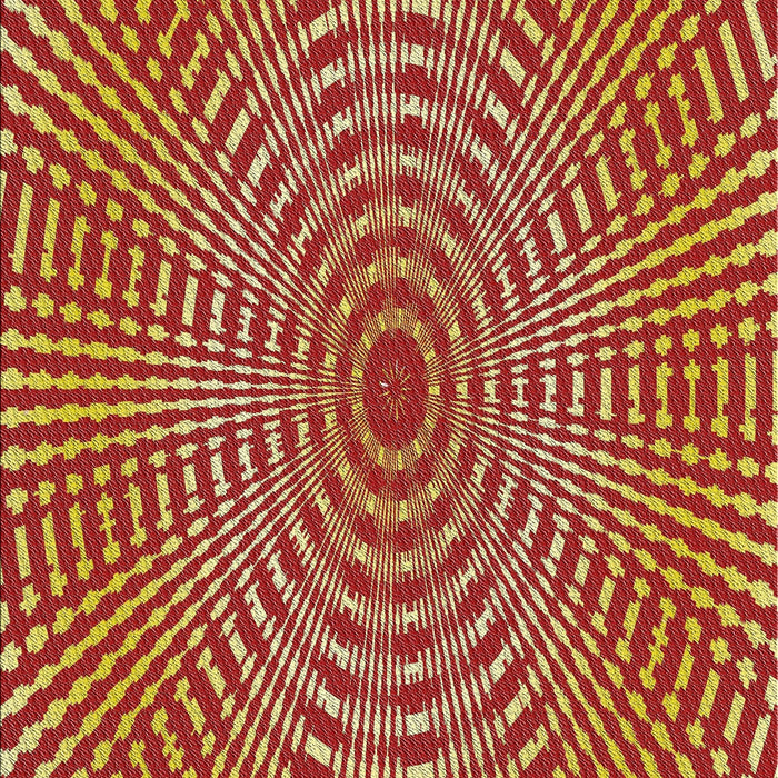 Patterned Gold Novelty Rug, pat2312