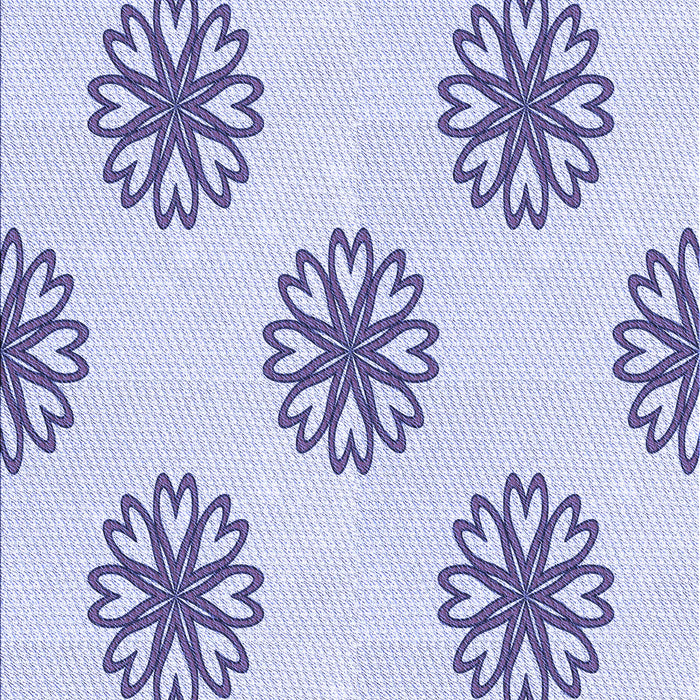 Machine Washable Transitional Lavender Blue Rug, wshpat2313blu