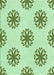 Patterned Green Rug, pat2313grn