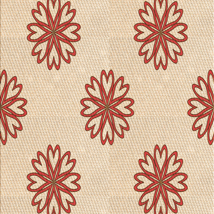 Patterned Navajo White Gold Rug, pat2313org