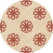 Square Machine Washable Transitional Navajo White Gold Rug in a Living Room, wshpat2313org