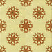 Round Patterned Sun Yellow Rug, pat2313yw