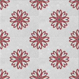 Sideview of Machine Washable Transitional White Smoke Rug, wshpat2313