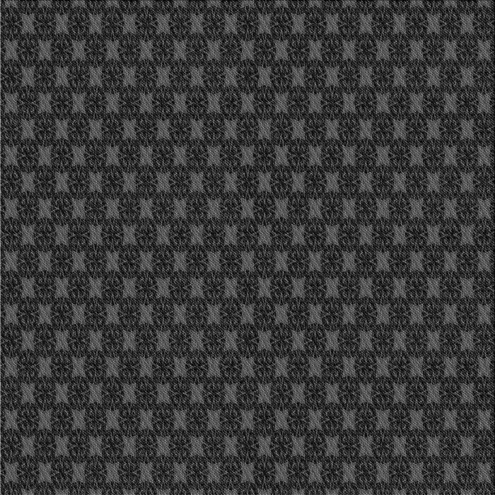 Round Patterned Midnight Gray Rug, pat2314gry