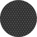 Square Patterned Midnight Gray Rug, pat2314gry