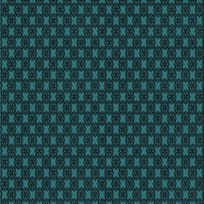 Round Machine Washable Transitional Dark Cyan Green Rug, wshpat2314lblu