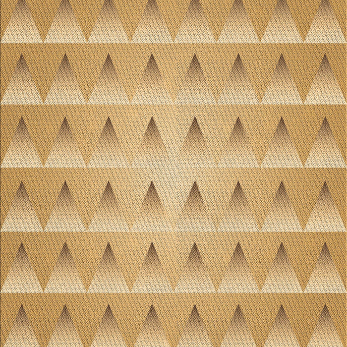 Machine Washable Transitional Yellow Orange Rug, wshpat2315brn