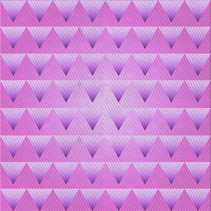 Round Machine Washable Transitional Violet Purple Rug, wshpat2315pur