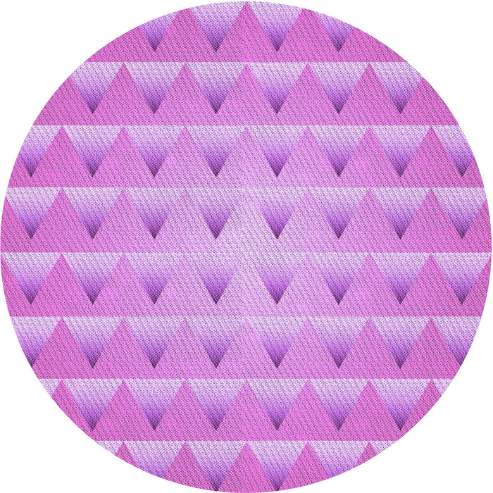 Square Patterned Violet Purple Rug, pat2315pur