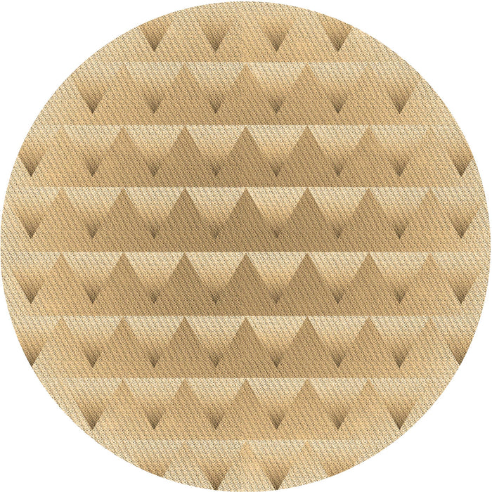 Square Machine Washable Transitional Bronze Brown Rug in a Living Room, wshpat2316brn