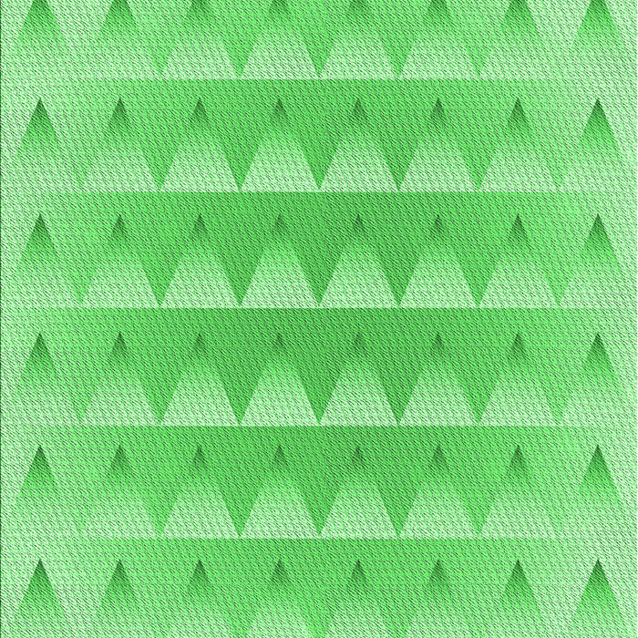 Patterned Green Rug, pat2316grn