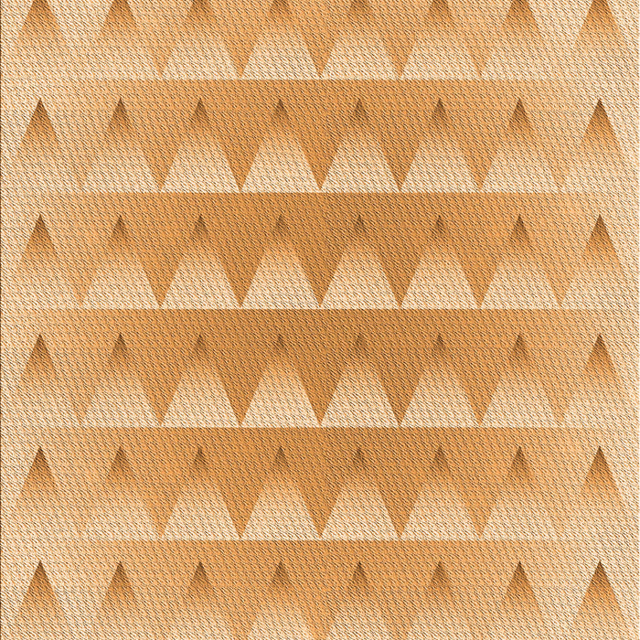 Patterned Orange Rug, pat2316org