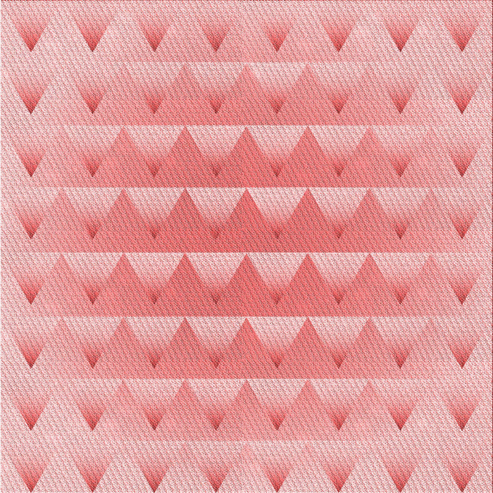 Round Patterned Pink Rug, pat2316rd