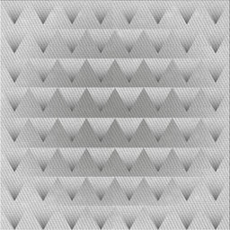 Square Patterned Gray Novelty Rug, pat2316