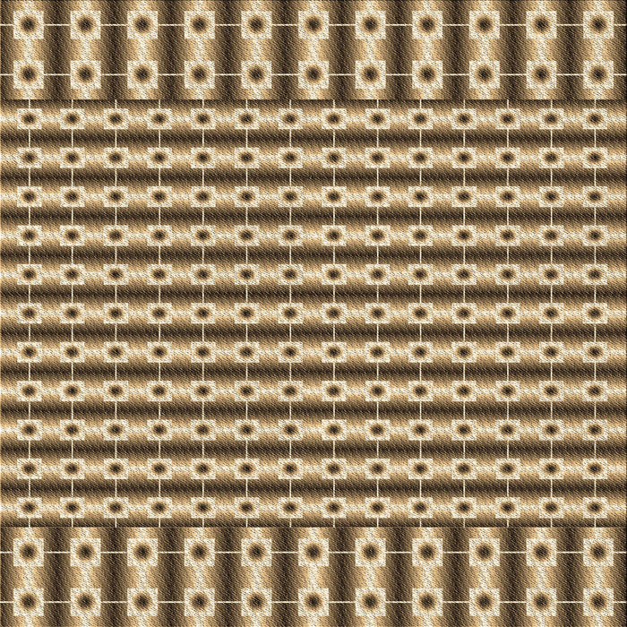 Round Patterned Red Brown Rug, pat2317brn