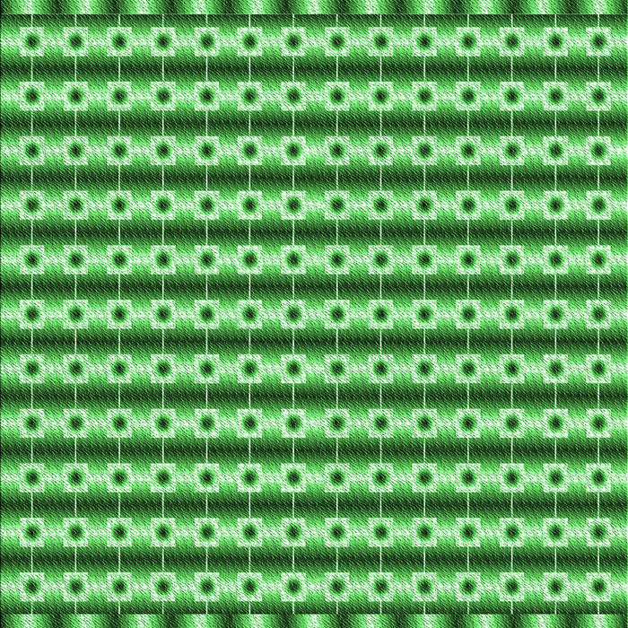 Machine Washable Transitional Green Rug, wshpat2317grn