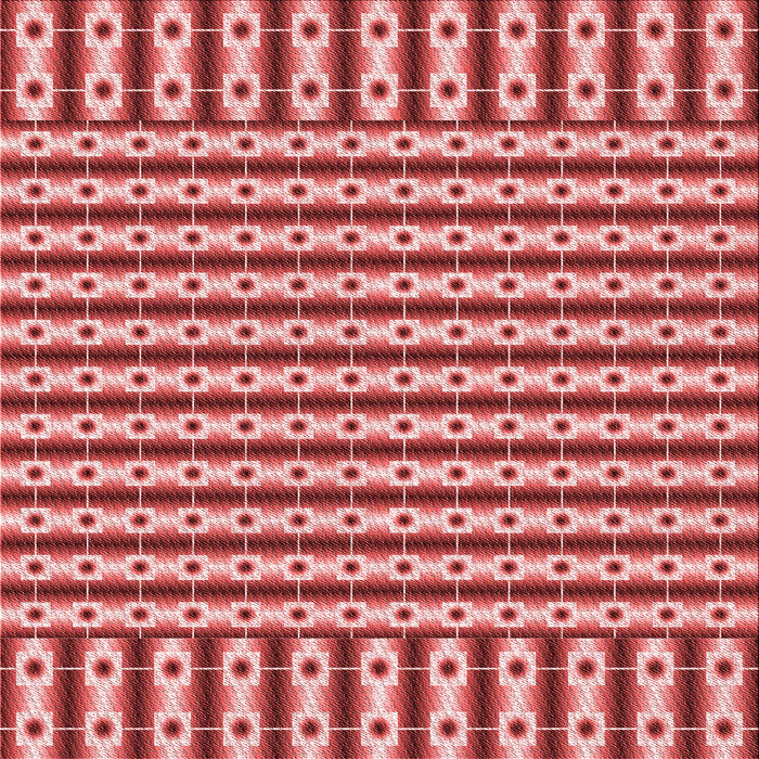 Round Patterned Light Coral Pink Rug, pat2317rd